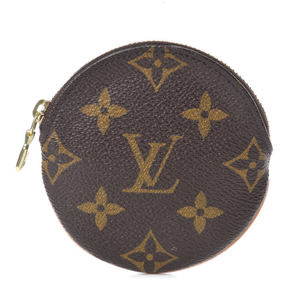 Louis Vuitton Monogram Round Coin Purse 1 of 9