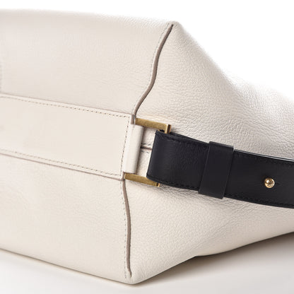 Givenchy Grained Calfskin Medium GV Bucket Bag White 8 of 8