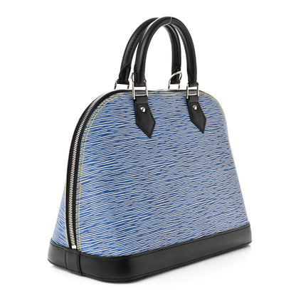 Louis Vuitton LOUIS VUITTON Epi Alma PM Denim Light 3 of 10
