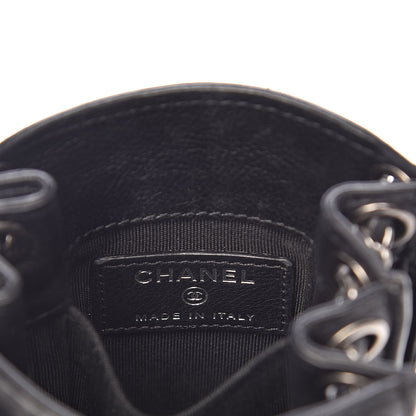 Chanel Calfskin CC Phone Holder Crossbody Black 8 of 10