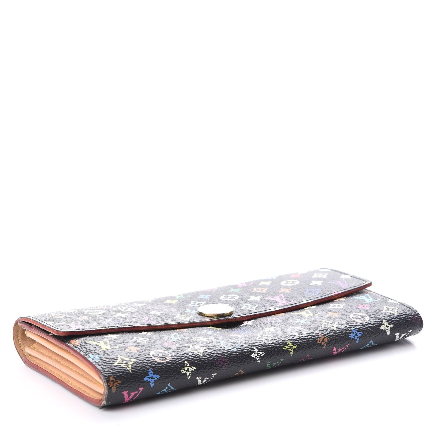 Monogram Multicolor Sarah Wallet Black