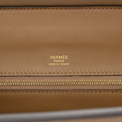 Hermes Taurillon Maurice Swift 29 24/24  Beige De Weimar Etoupe 6 of 11