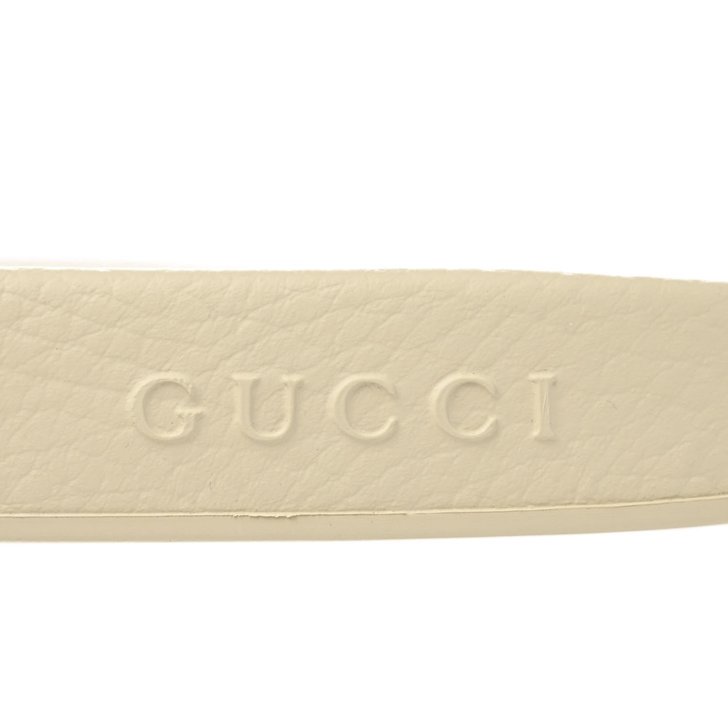 Gucci Microguccissima Mens Slide Sandals 10 Ivory 6 of 10