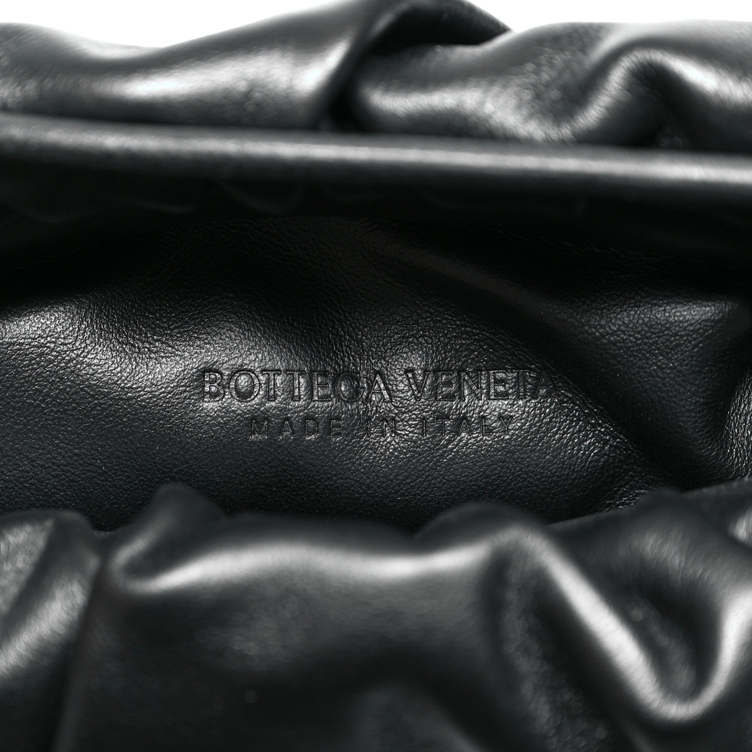 Bottega Veneta Nappa The Fringe Pouch Shoulder Bag Black 5 of 6