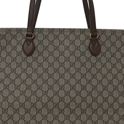 Gucci GG Supreme Monogram Medium Ophidia Shopping Tote Ebony 6 of 9