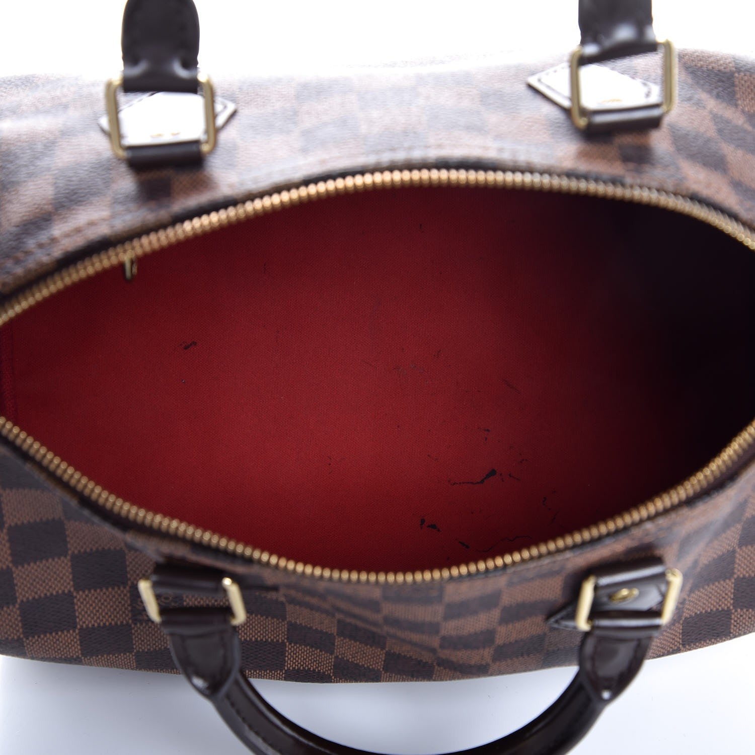 Louis Vuitton Damier Ebene Speedy 30 5 of 12
