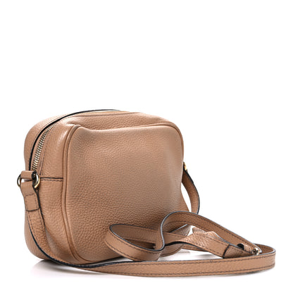 Gucci Pebbled Calfskin Small Soho Disco Bag Rose Beige 3 of 10