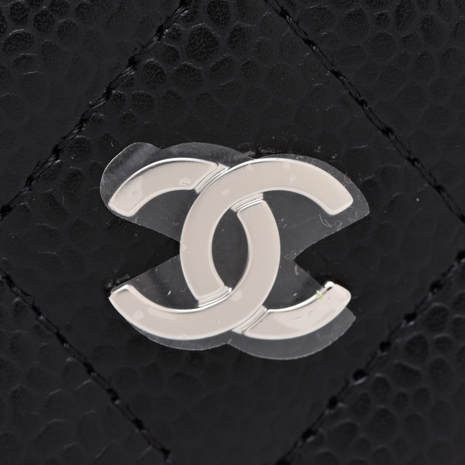 Chanel Caviar Quilted Card Holder Black 9 of 10