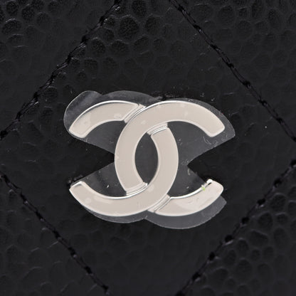 Chanel Caviar Quilted Card Holder Black 9 of 10