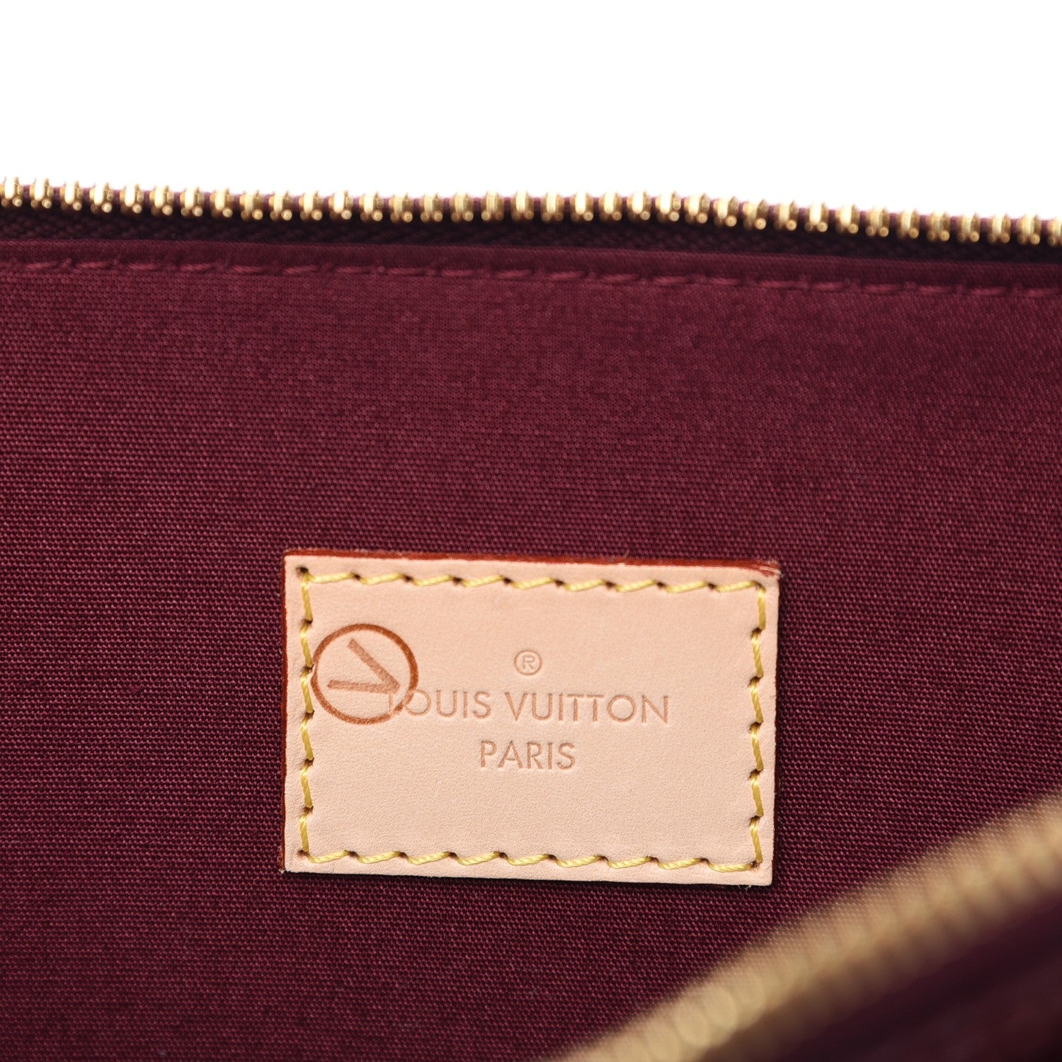Louis Vuitton Vernis Alma MM Rouge Fauviste 6 of 7