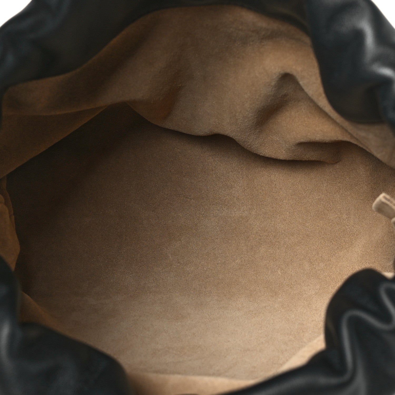 Loewe Mellow Nappa Donut Chain Flamenco Knot Clutch Black 5 of 10