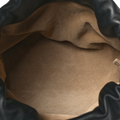 Loewe Mellow Nappa Donut Chain Flamenco Knot Clutch Black 5 of 10