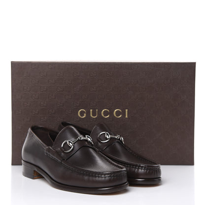Gucci Calfskin Mens 1953 Horsebit Loafers 6 Marrone 13 of 13