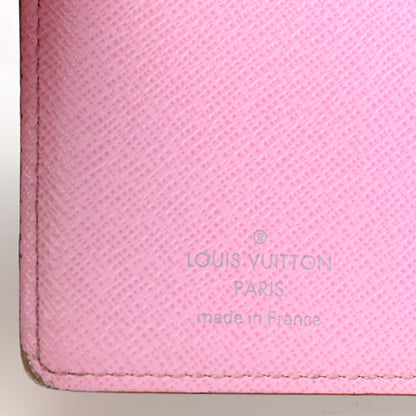 Louis Vuitton Monogram Multicolor Small Ring Agenda Cover White Litchi 6 of 12