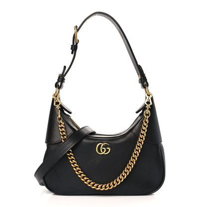 Gucci Goatskin Small Aphrodite Shoulder Bag Black 1 of 9