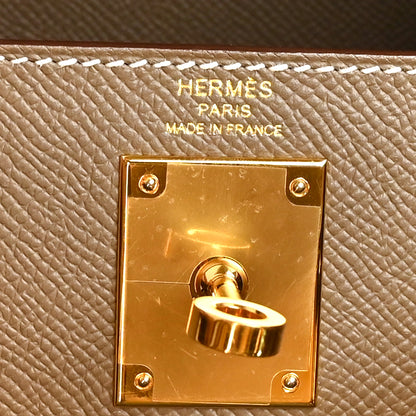 Hermes Epsom Kelly Sellier 28 Etoupe 6 of 10