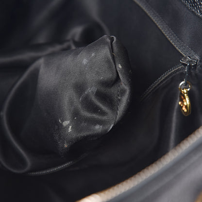 Chanel Caviar Large CC Shoulder Bag Black 8 of 10
