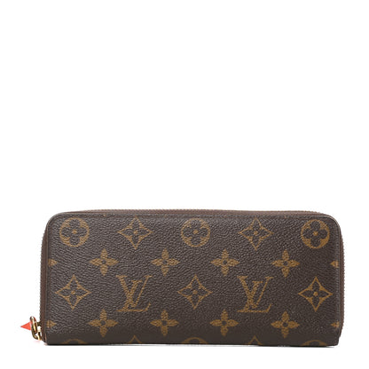 Louis Vuitton Monogram Clemence Wallet Piment 1 of 8