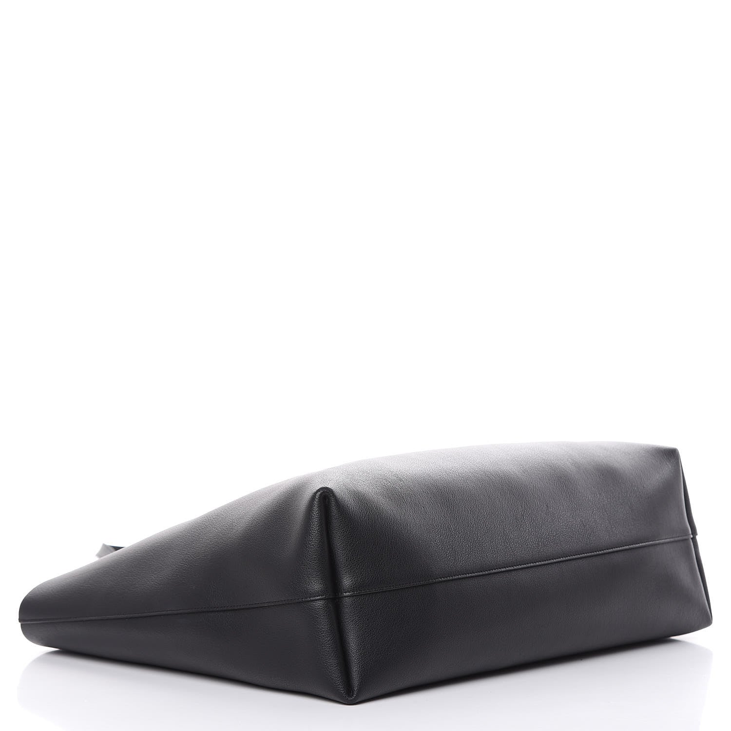 Saint Laurent Calfskin Large Shopping Tote Black 5 of 13