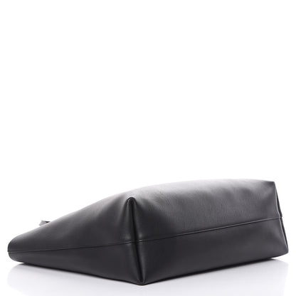 Saint Laurent Calfskin Large Shopping Tote Black 5 of 13