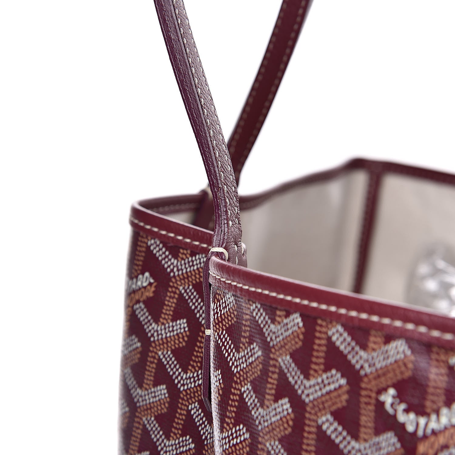 Goyard Goyardine Saint Louis PM Bordeaux 9 of 10
