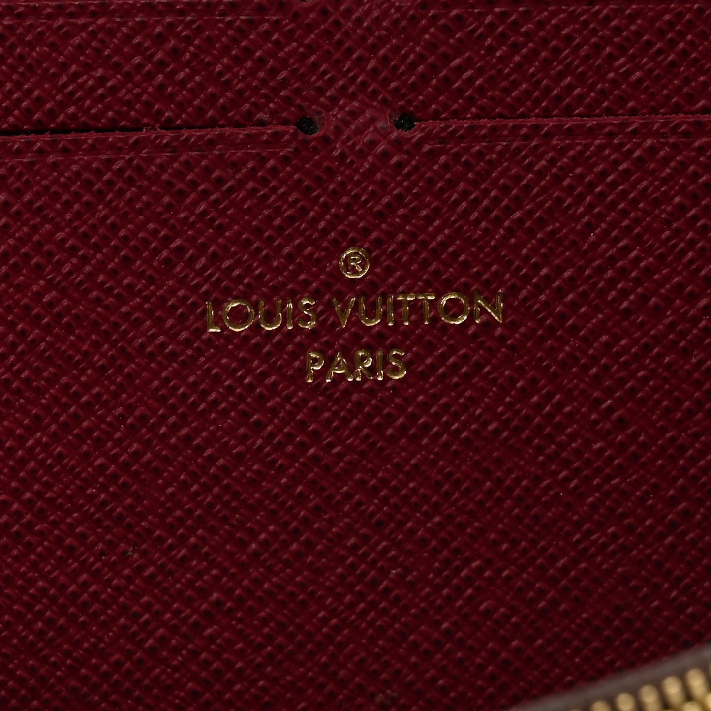Monogram Clemence Wallet Fuchsia