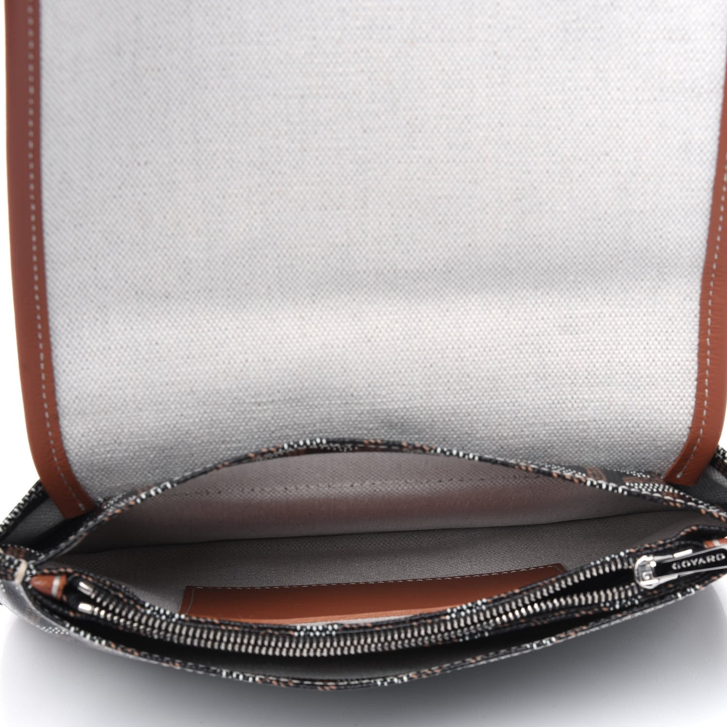 Goyardine Plumet Wallet Clutch Black Gold