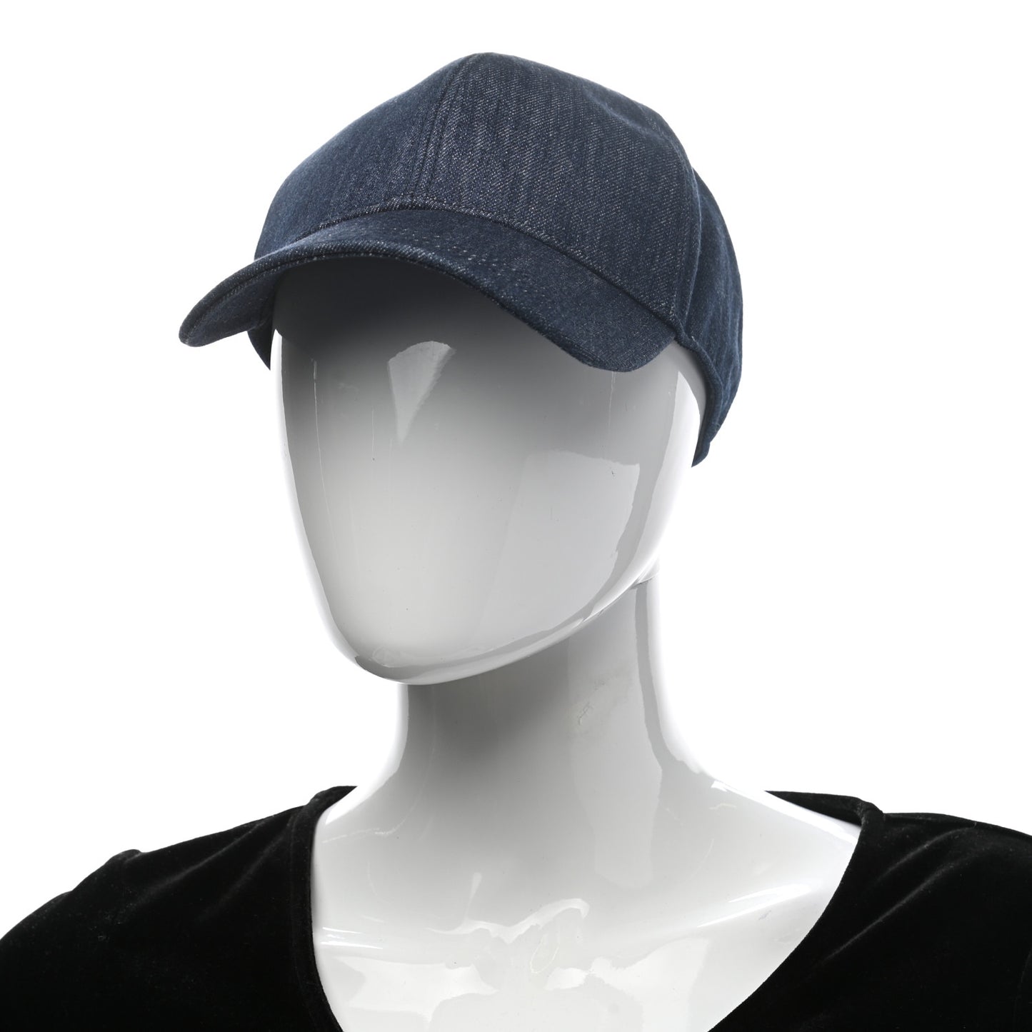 Denim Womens Baseball Cap M Bleu