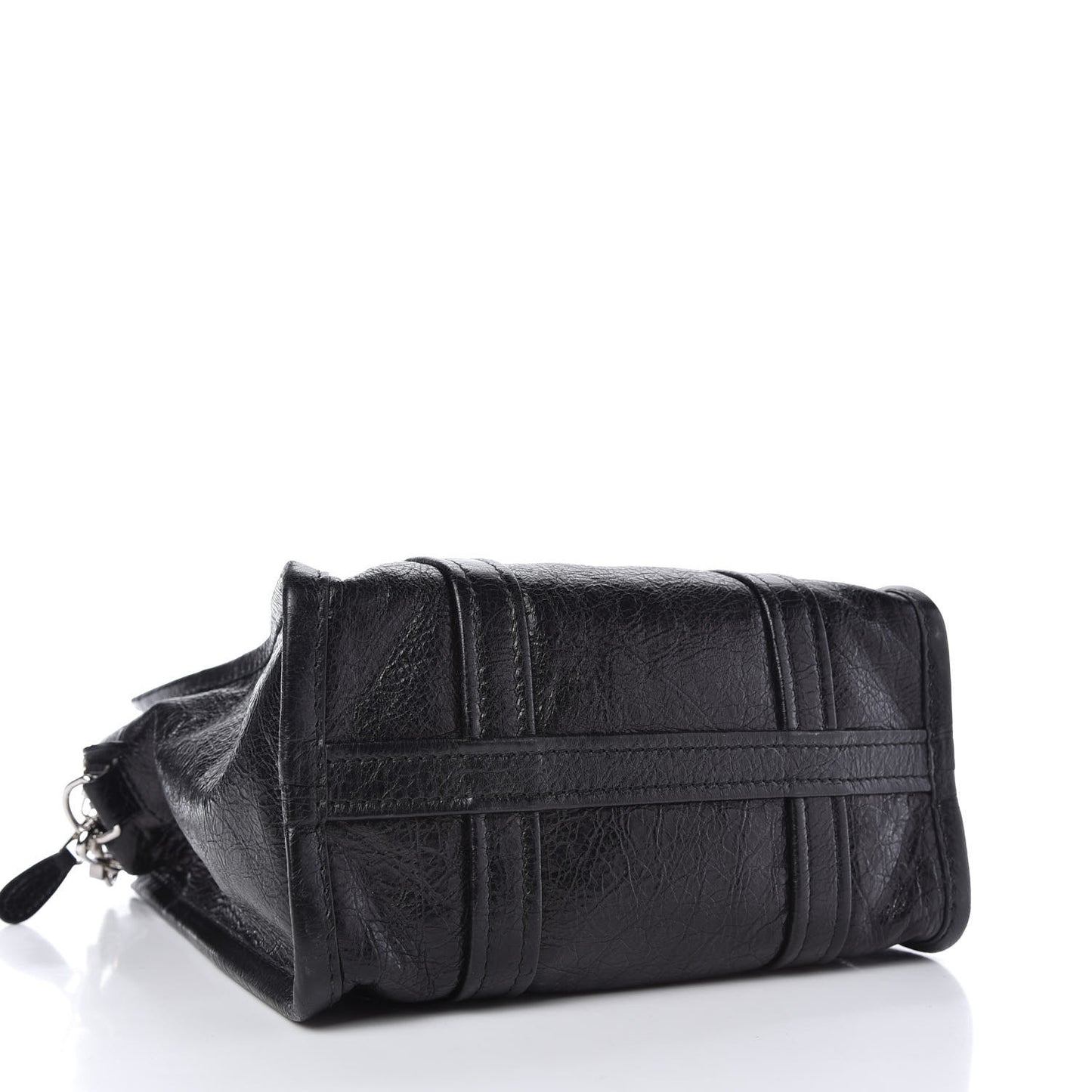 Agneau XS Bazar Shopper Tote Black