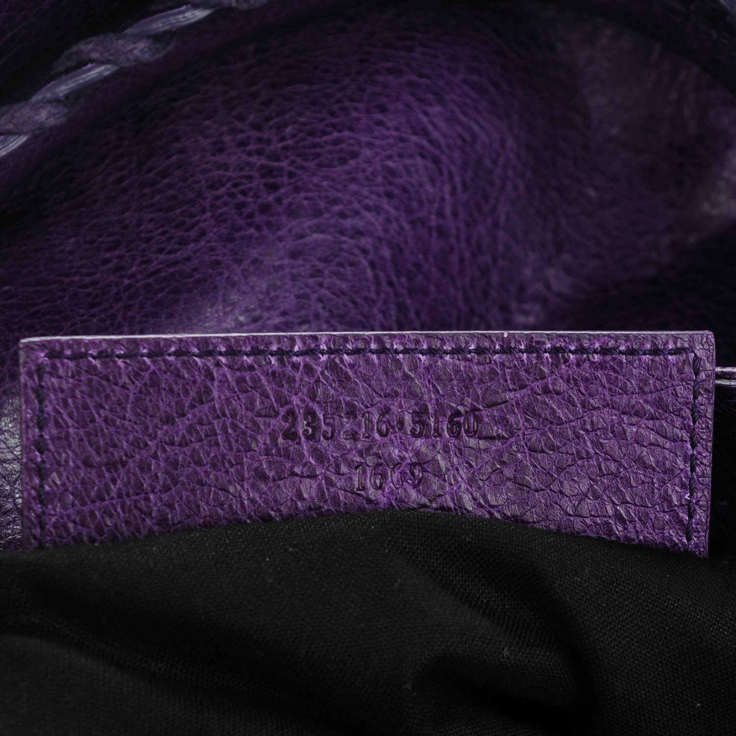 Balenciaga Agneau Classic Hardware Velo Dark Violet 7 of 9