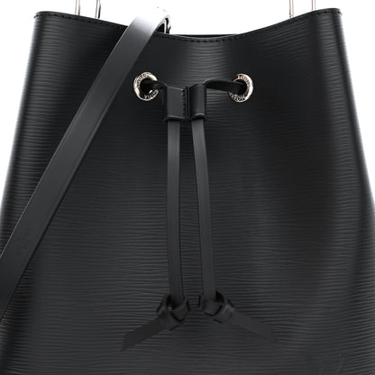 Louis Vuitton Epi NeoNoe MM Black 9 of 12