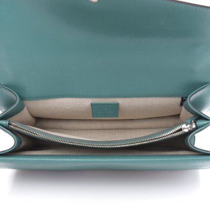 Gucci Calfskin Blooms Print Small Dionysus Shoulder Bag Bright Emerald Multicolor 5 of 11