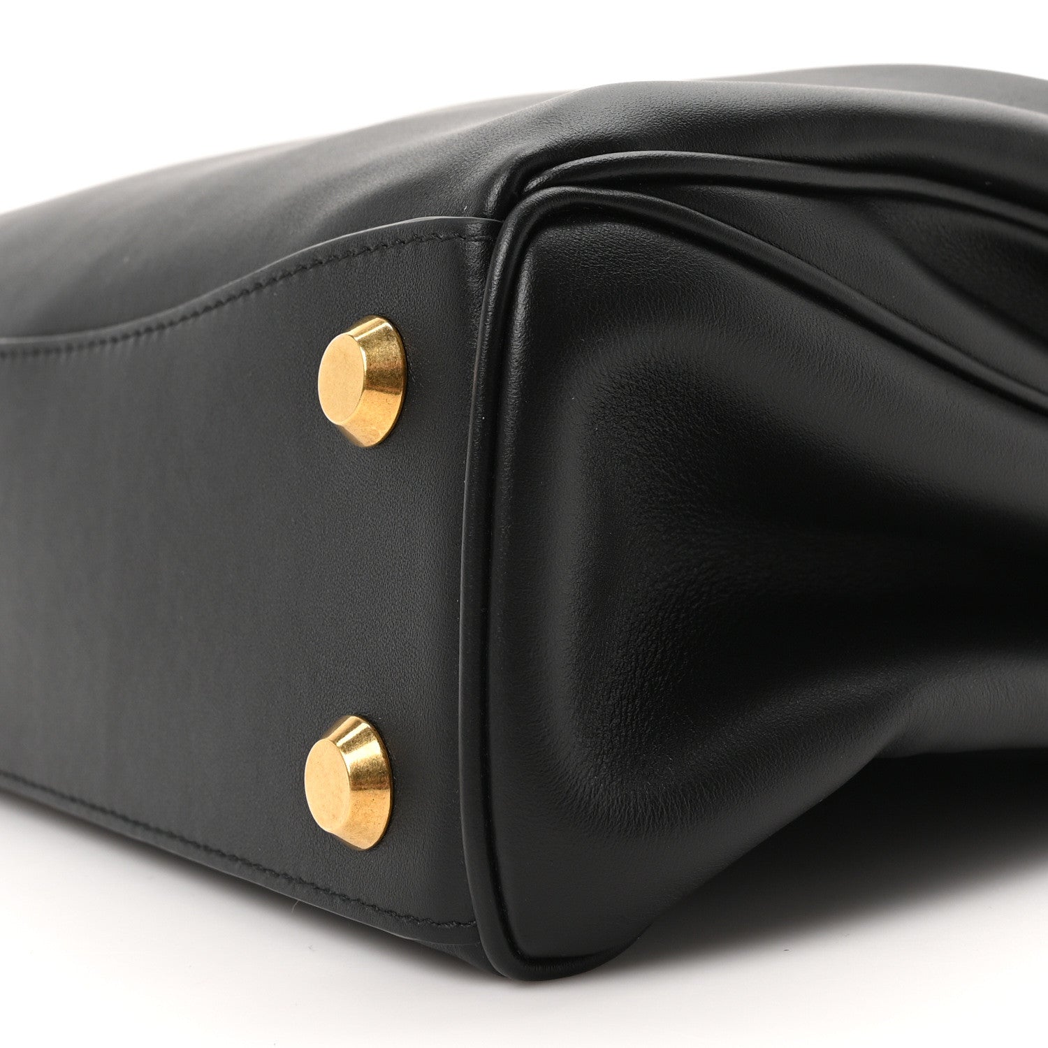 Balenciaga Natural Smooth Calfskin Small Rodeo Top Handle Handbag Black 10 of 10