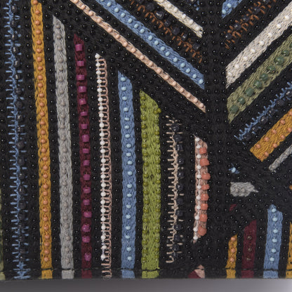 Christian Dior Embroidered Striped Medium Diorama Flap Bag Multicolor 14 of 16