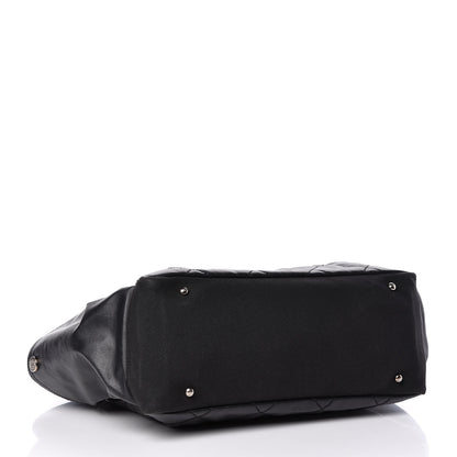 Chanel Coated Canvas Large Paris Biarritz Tote Black 5 of 17