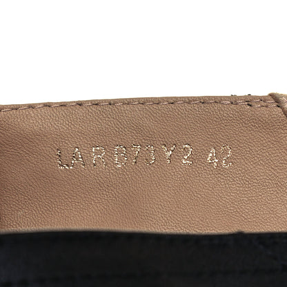 Valentino Garavani Calfskin Mens Espadrilles 42 Black 10 of 10