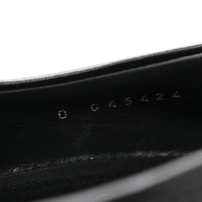 Chanel Lambskin Quilted CC Turnlock Loafers 38 Black 9 of 11