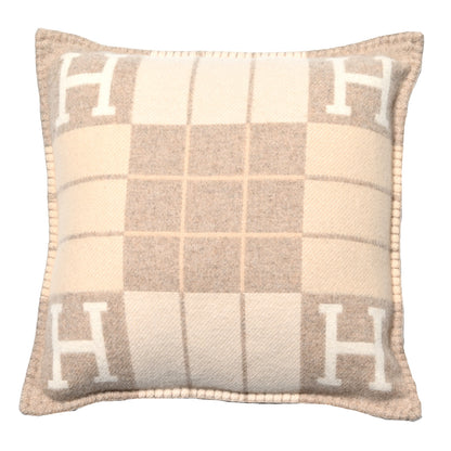 Hermes Wool Cashmere Avalon III Pillow PM Coco Camomille 1 of 3