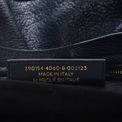 Balenciaga Chevre Gold Metallic Edge Hardware City Bleu Nuit Dark Sea 8 of 8