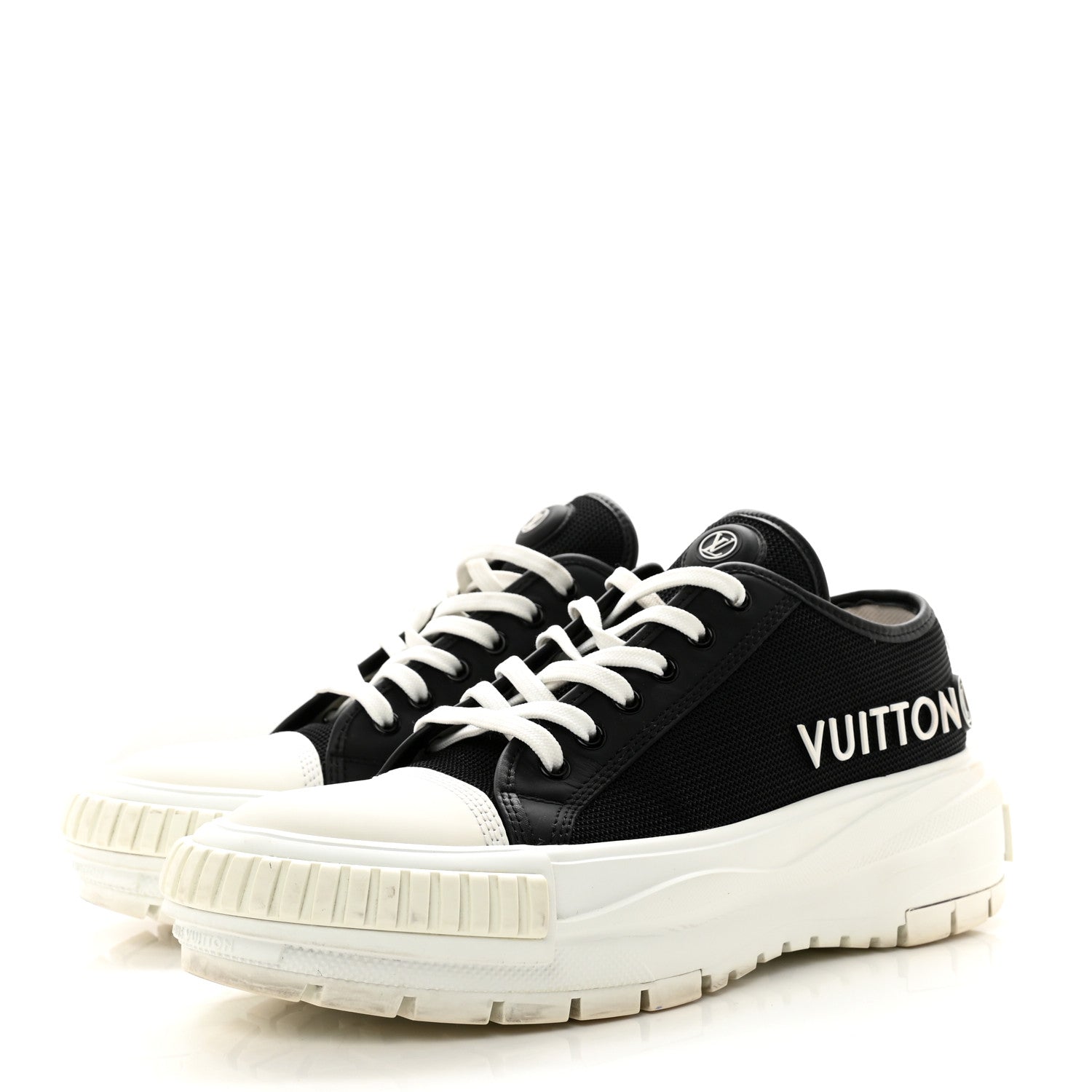 Louis Vuitton Canvas LV Squad Sneakers 41 Black 3 of 8