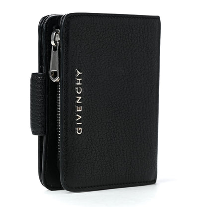 Givenchy Sugar Goatskin Compact Wallet Black 3 of 15