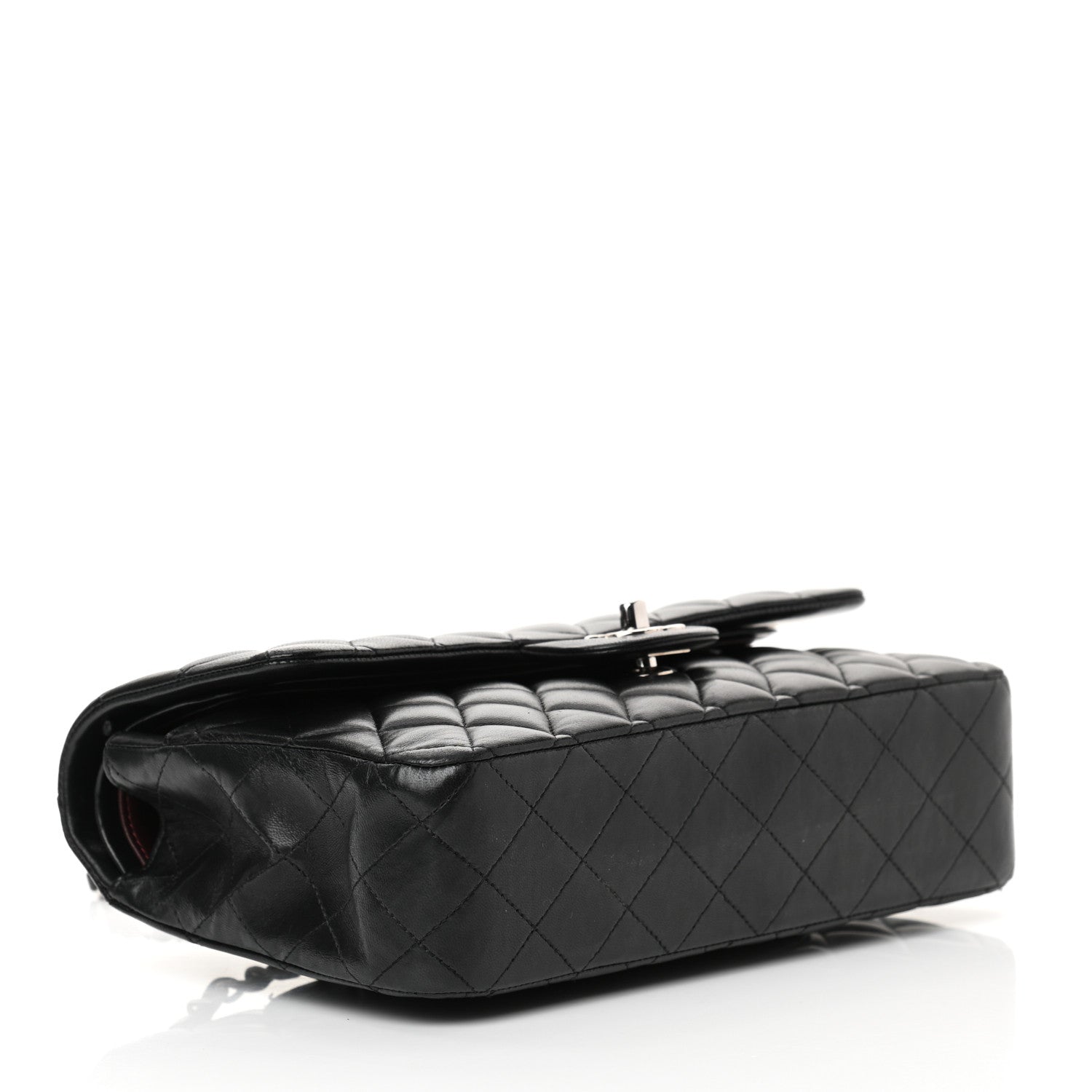 Chanel Lambskin Quilted Medium Double Flap Black 5 of 32