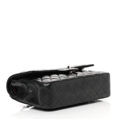 Chanel Lambskin Quilted Medium Double Flap Black 5 of 32