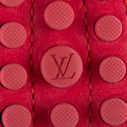 Louis Vuitton Suede Oxford Ballerina Flats 37 Framboise 6 of 7