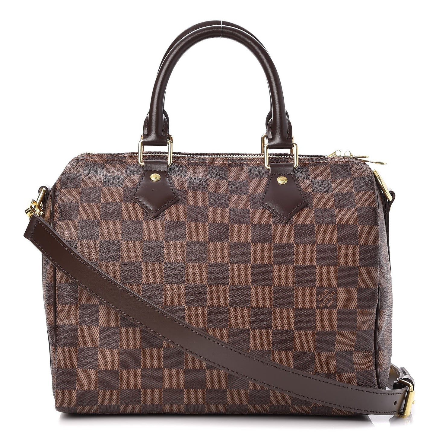 Damier Ebene Speedy Bandouliere 25