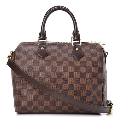 Louis Vuitton Damier Ebene Speedy Bandouliere 25 1 of 9