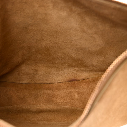 Celine Suede Calfskin Large Lulu Shoulder Bag Beige 5 of 11