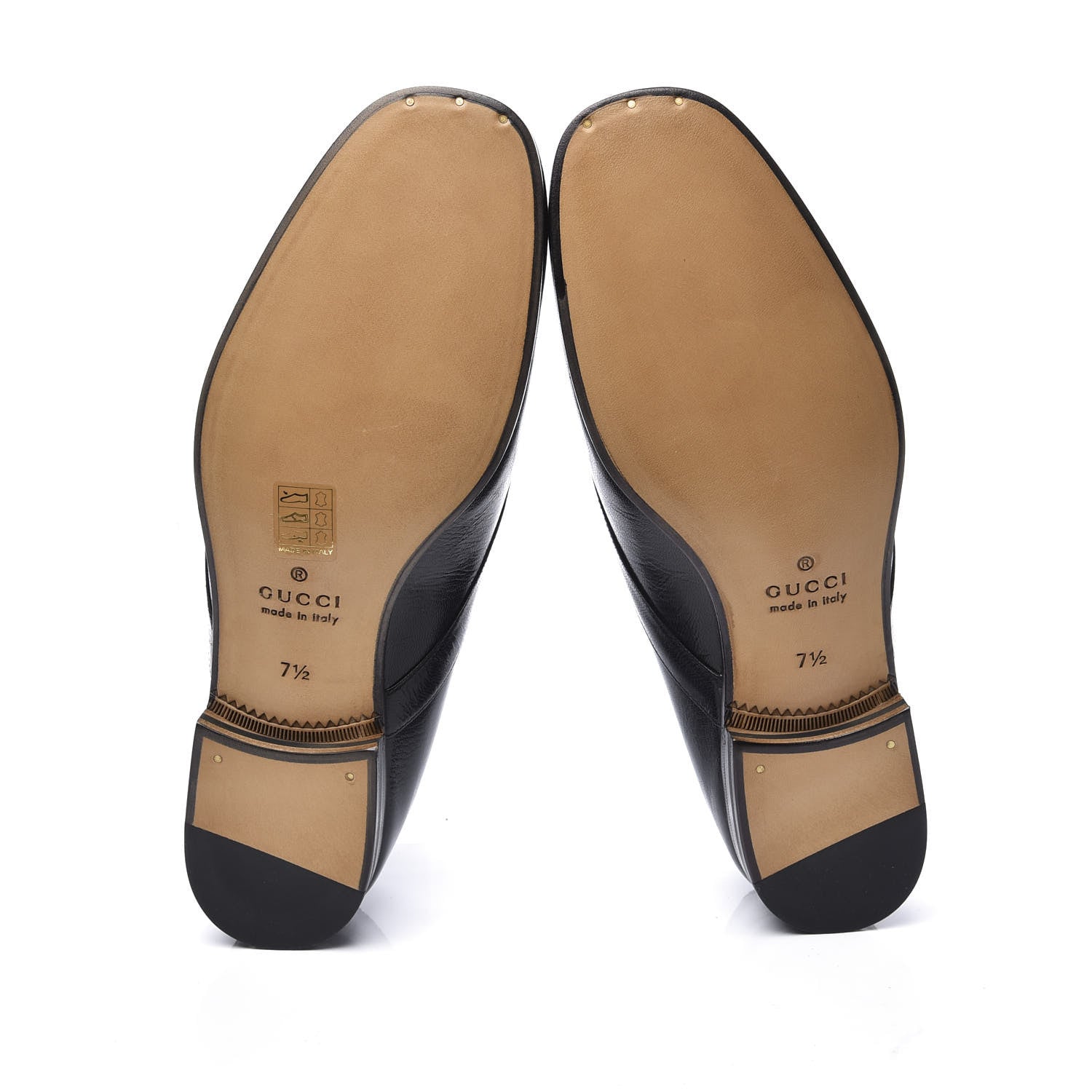 Gucci Goatskin L'Aveugle Par Amour Mens Donnie Loafers 7.5 Black 6 of 11