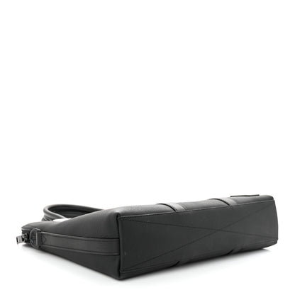 Louis Vuitton Calfskin Aerogram Takeoff Briefcase Black 4 of 11