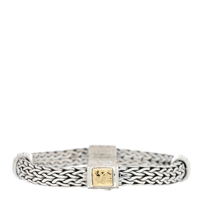 John Hardy Sterling Silver 18K Yellow Gold Palu Station Bracelet 2 of 3